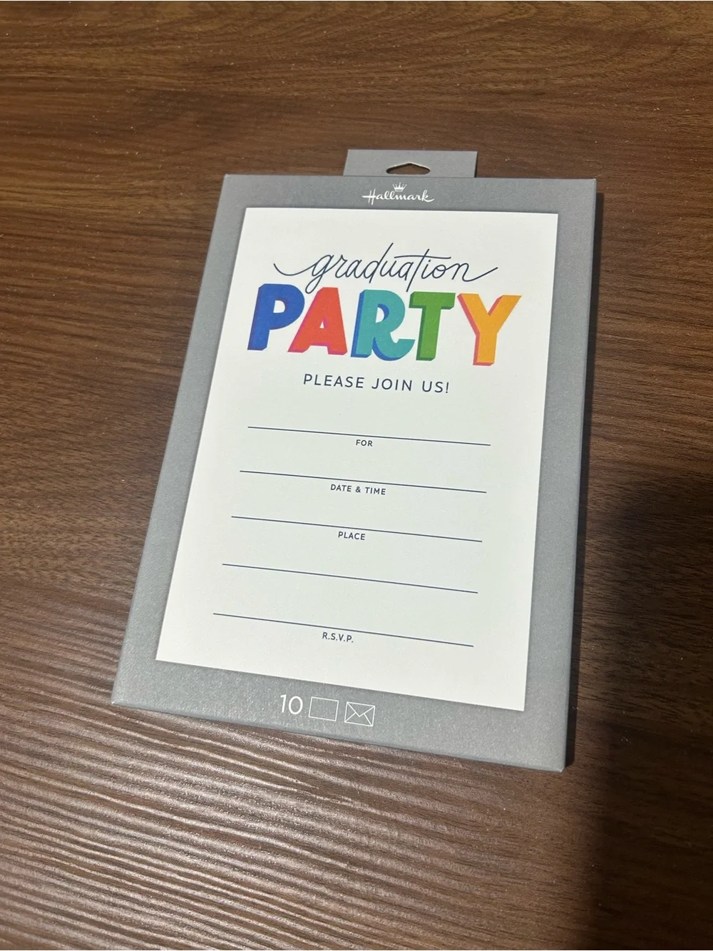 Hallmark Graduation Party Invitations 🎓 3 packs = 30 invitations total